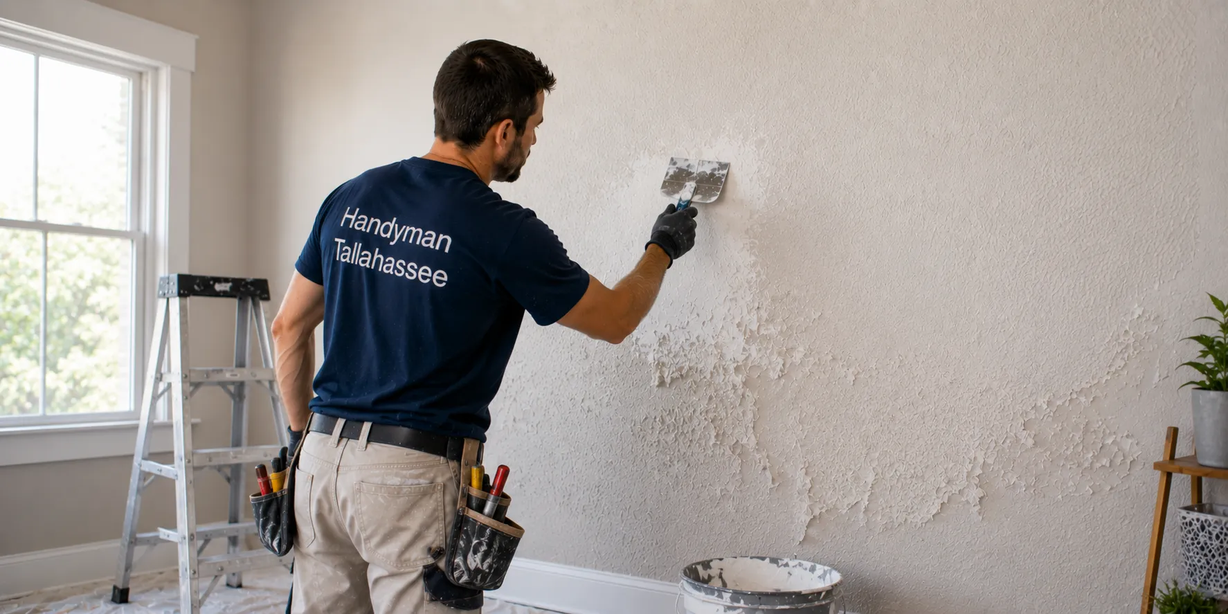 Wall texture matching and finish repair