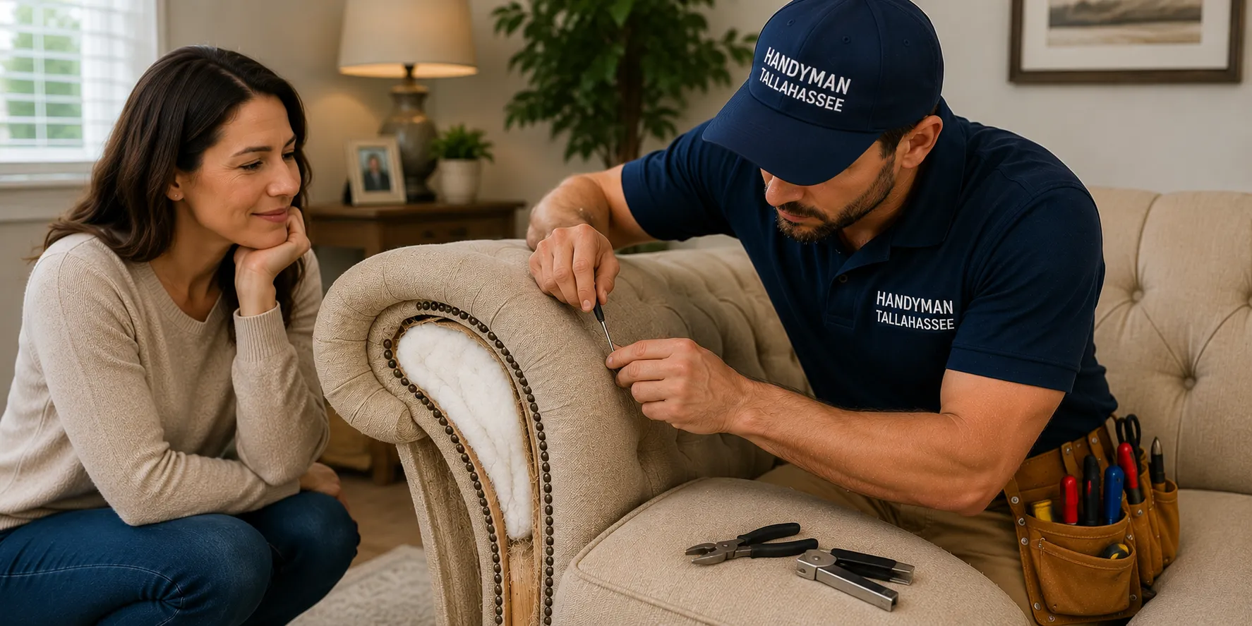 Handyman ready to respond same-day in Tallahassee