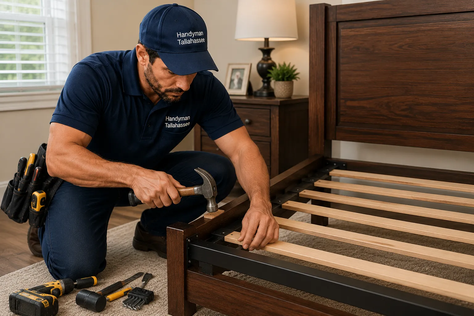 Bed frame and headboard repair solution